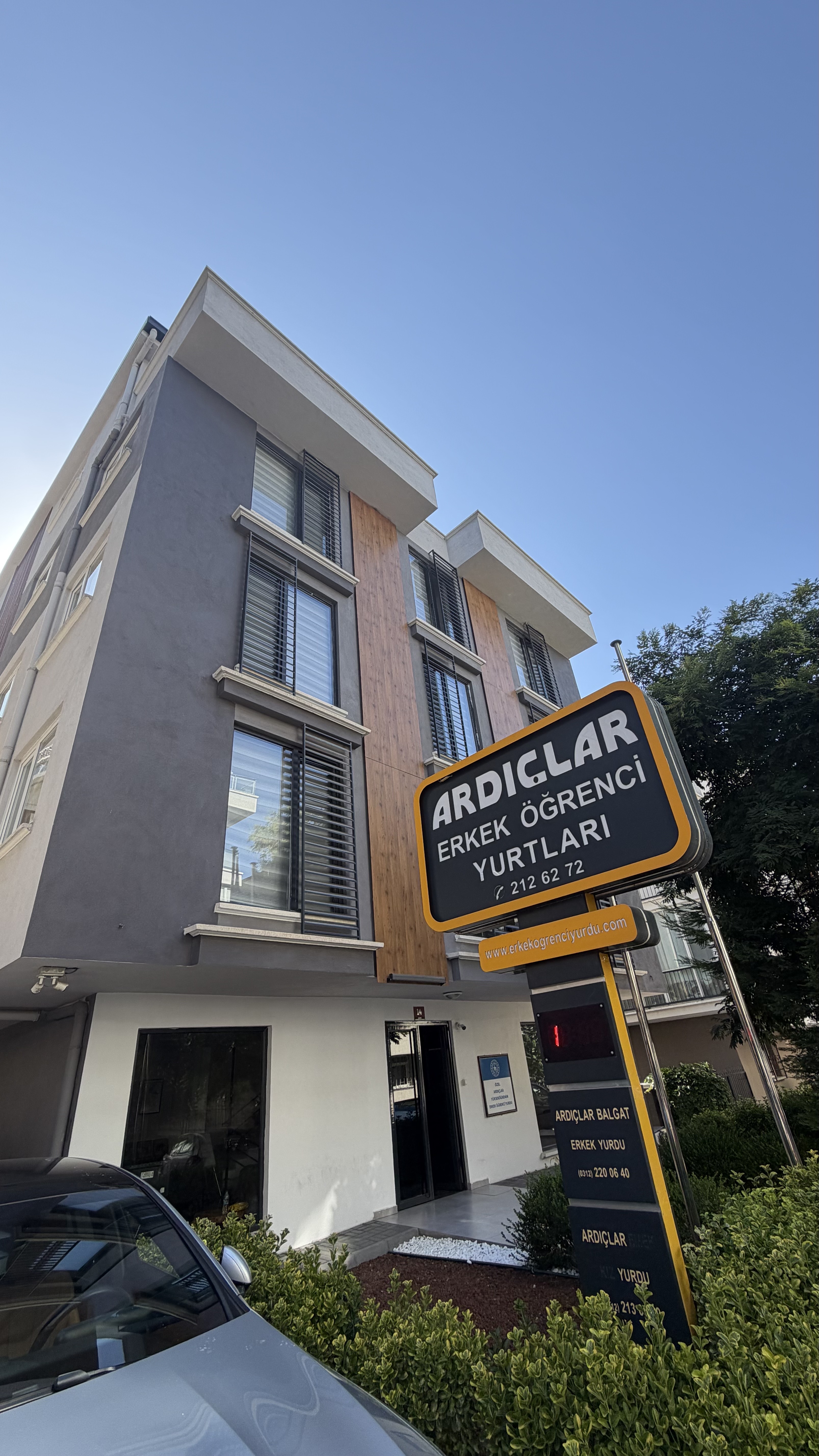 ARDIÇLAR ERKEK ÖĞRENCİ YURDU, Çankaya öğrenci yurdu